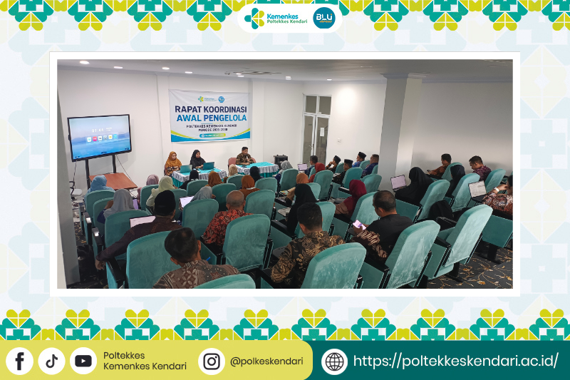 Rapat Koordinasi Awal Pengelola Poltekkes Kemenkes Kendari Periode 2026–2030