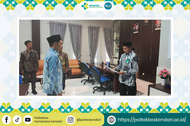 Pelantikan Pejabat Fungsional di lingkungan Poltekkes Kemenkes Kendari