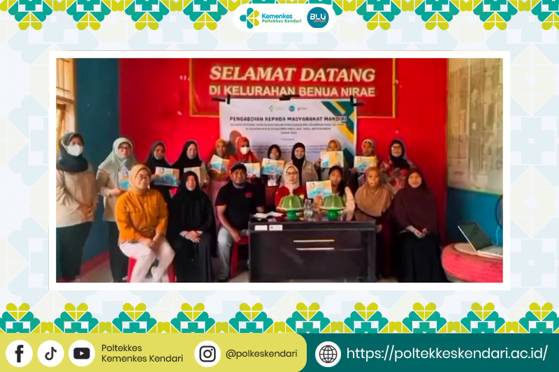 Pengabdian Kepada Masyarakat Mandiri Dosen Jurusan Kebidanan Poltekkes Kemenkes Kendari di Puskesmas Abeli